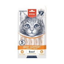 Wanpy Bone Support Sığır Eti Ve Tavulu Krema Kedi Ödülü 5x14 Gr