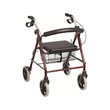 Rolatör Tekerlekli Hasta Yürüteci Engelli Yaşlı Yürüteç