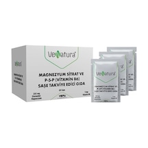 Venatura Magnezyum Sitrat P-5-P Vitamin B6 60 Saşe