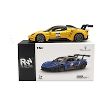 Maserati Gt2 Model Araba 1:60 Lisanslı Çek Bırak Metal Küçük Araç Oyuncağı Bx-316662