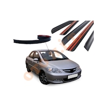 Honda City 06-08 Uyumlu Bagaj Üstü Spoiler Mat Siyah