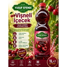 Yusuf Efendi Vişne 1 L Ferahlatıcı Vişne Aromalı Gazsız İçecek