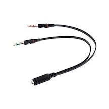 Kulaklik Mikrofon Ayirici 3.5Mm 4457A Splitter Switch Dönüştürücü