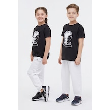 Lumberjack Ul 11ata01 4fx Siyah Unisex Çocuk Kısa Kol T-shirt 000000000101924309 Siyah