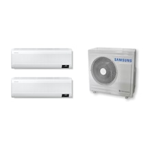 Samsung  AJ025TNAPKH/TK 24000 BTU 1 Dış + 2 İç Ünite (12+18) Duvar Tipi Multi Inverter Klima