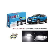 Nissan Qashqai Led Plaka Aydınlatma Ampul Seti Femex Parlak Beyaz