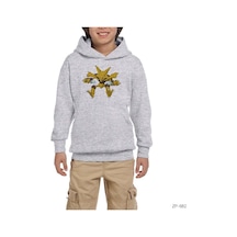 Pokemon Abrakadabra Gri Çocuk Kapşonlu Sweatshirt Gri Pokemon Abrakadabra Gri Çocuk Kapşonlu Sweatshirt Gri