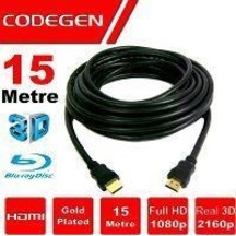 Codegen Cps150 15 Mt Altın Kaplama Uçlu Hdmı Kablo-209015