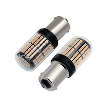 Turuncu Led P21w 93 Ampul 144 Led 12v 2 Adet