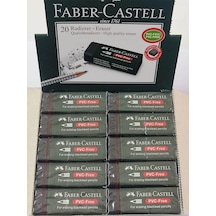 Silgi-faber-castell Büyük Boy Siyah Silgi-5 Adet