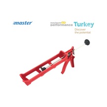 Master Silikon Tabancası Kırmızı Plastik