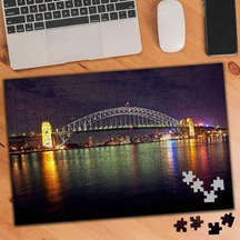 Köprü, Deniz Ve Şehir Manzarası 240 Parça Puzzle Yapboz-74679