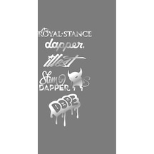 Oto Arka Cam Sticker İngilizce Model 77 40 20 Cm