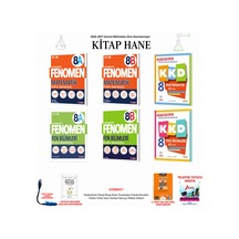 Fenomen 8. Sınıf Sayısal A B Ve Kkd 139 6 Kitap Seti