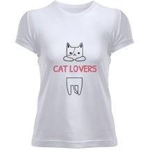 Cat Lovers Kadın Tişört