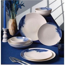 Güral Porselen Camelia 24 Parça 6 Kişilik Yemek Takımı Dg 30483 Beyaz