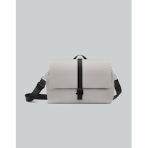 Gaston Luga Splash Crossbody Large 14" Çanta - Gri