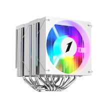1st Player Cryo Cy12ld Beyaz 2x120mm 4pın Pwm+3pın Argb Am4-5/lga 1851-1700 Kule Tipi İşlemci Soğutu