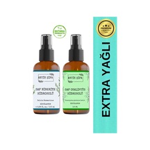 Biberiye Suyu Ve Okaliptüs Suyu Seti - Parlaklık Hidrosolü Seti 2x100ml