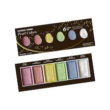 Zig Gansai Tambi Pigment Suluboya Pearl Colors 6'Lı Tam Tablet