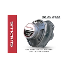Sunpuluscx-6900 6x9 4 Yollu Koaksiyel Hoparlör 2 Adet / Takım