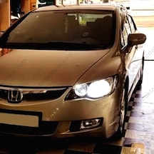 Honda Cıvıc Fd6 Led Xenon Kısa Far Ampulü Photon Mono 2Plus Hb4