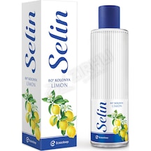 2 Adet Selin Kolonya 200 Ml Limon