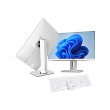 İzoly P506 i5-10400 16 GB 1 TB SSD 24" Free Dos FHD Webcam Pivot AIO Masaüstü Bilgisayar