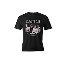 Led Zeppelin - Grup Siyah Erkek Tshirt