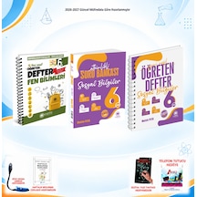 Çanta Yayınları 2026-2027 6. Sınıf Tüm Dersler 3 Kitap Sos Soru/fen-sos Defter Set