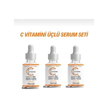 3 Lü Aydınlatıcı Ve Ton Eşitleyici Serum