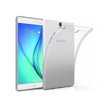 Newface Samsung Galaxy T560 9.7 Kılıf Tablet Şeffaf Silikon-Şeffaf