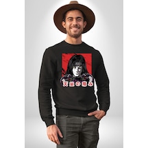 Orochimaru Anime Unisex Siyah Sweatshirt Siyah
