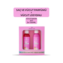 Lime Cheesecake Matcha Saç Parfümü + Niacinamide İçeren Vücut Losyonu, Vücut Bakım Seti