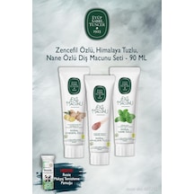 3 Adet 90 Ml Eyüp Sabri Tuncer Zencefil, Himalaya, Nane Diş Macunu, Rosie Beyazlık