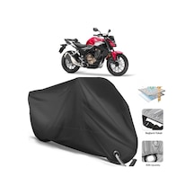 Honda Cbf 500 Motosiklet Branda (Bağlantı, Kilit Uyumlu)-Siyah (457219305)-Arka Çanta Uyumlu Branda-Tokalı