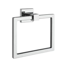 Q-line A44994 Halka Havluluk, Krom Siyah