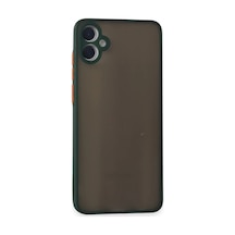 Samsung Galaxy A05 Kılıf Montreal Silikon Kapak - Yeşil 0.2M-Çok Renkli