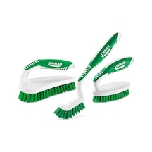 Libman Fırçalama Fırçası Seti - Harç, Fayans, Banyo, Mutfak İçin Üç Farklı Dayanıklı Fırça. Kullanımı Kolay, Zorlu Dağınıklıklar İçin Güçlü Lifler - Abd'de Üretilen Aile, Üniseks Parti 2406