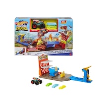 Hot Wheels Monster Trucks Patlama İstasyonu Oyun Seti