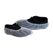 100 Adet Tela Spunbond Nonwoven Bez Galoş Tek Kullanımlık Kaymaz Lastikli Beyaz Galoş