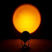 Qingmipy Usb Güneş Batımı Projeksiyon Lambası - 8 Renk Seçenekli Dekoratif Aydınlatma