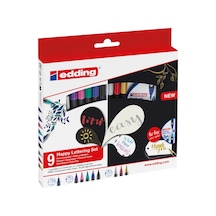 Edding Happy Başlangıç Yazı Seti 9'lu
