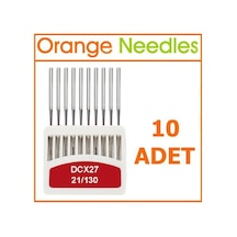 Orange Dcx27 Overlok Makine İğnesi 21 Numara 10 Adet