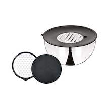 Aryıldız Karıştırma Kabı Rendeli 4.6 L 5 Parça 24 Cm