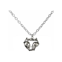 Metallica Sad But True Gümüş Renk Unisex Kolye Rock Ve Metal Müzik Takısı Çok renkli 30935046