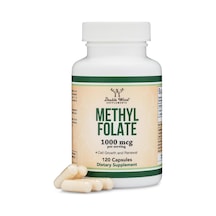 Double Wood Methylfolate 1,000mcg, 120 Caps Methylated Folate Tha