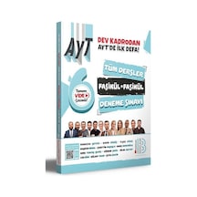 2024 AYT Tüm Dersler Fasikül Fasikül 6 Deneme Sınavı- Benim Hocam Yayınları