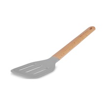 Karaca x Refika Gadgets Ahşap Saplı Silikon Oluklu Spatula