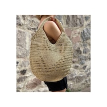.bags Hasır Örgü File Model Çanta